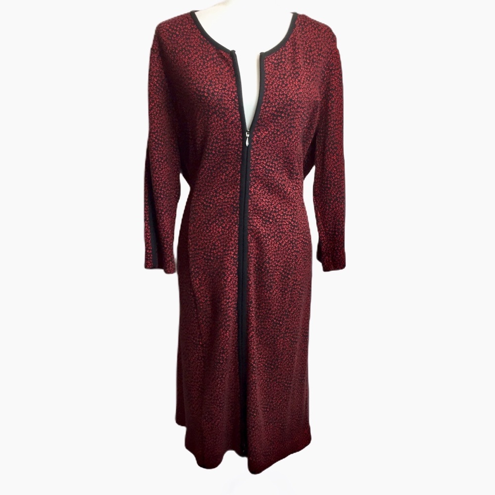 Doncaster Zip Front Long Sleeve Dress NWT Size 16